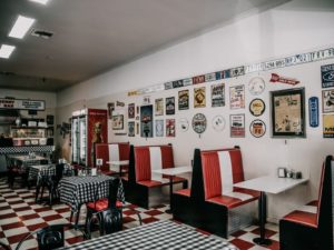 Interior of Cafe