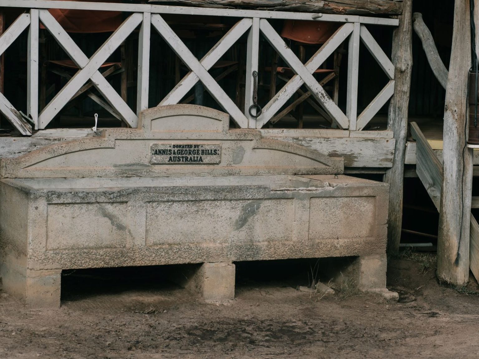 Photo of water trough