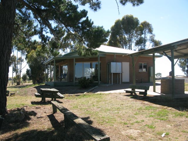 Camp kitchen and BBQ area