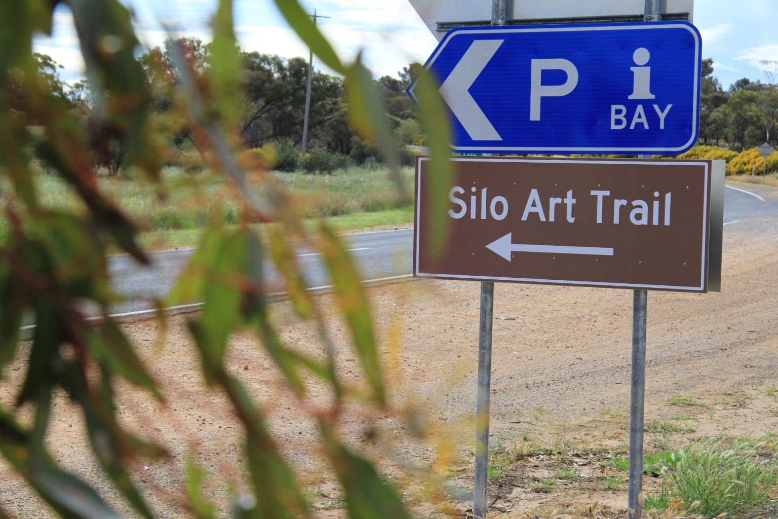 Silo Art Sign