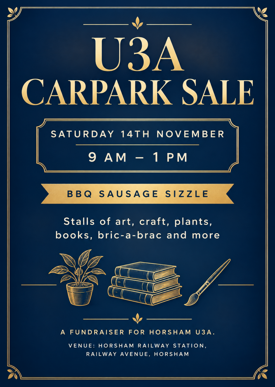 U3A Carpark Sale