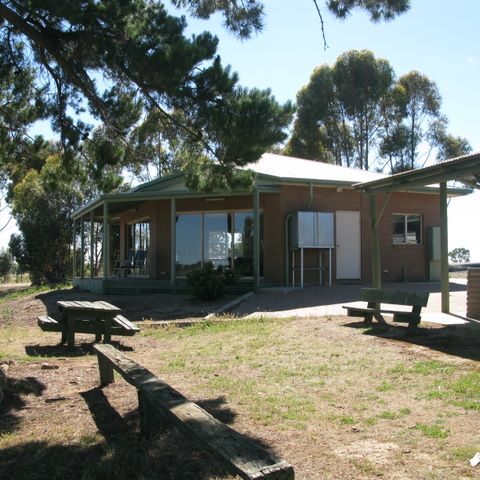 Camp kitchen and BBQ area
